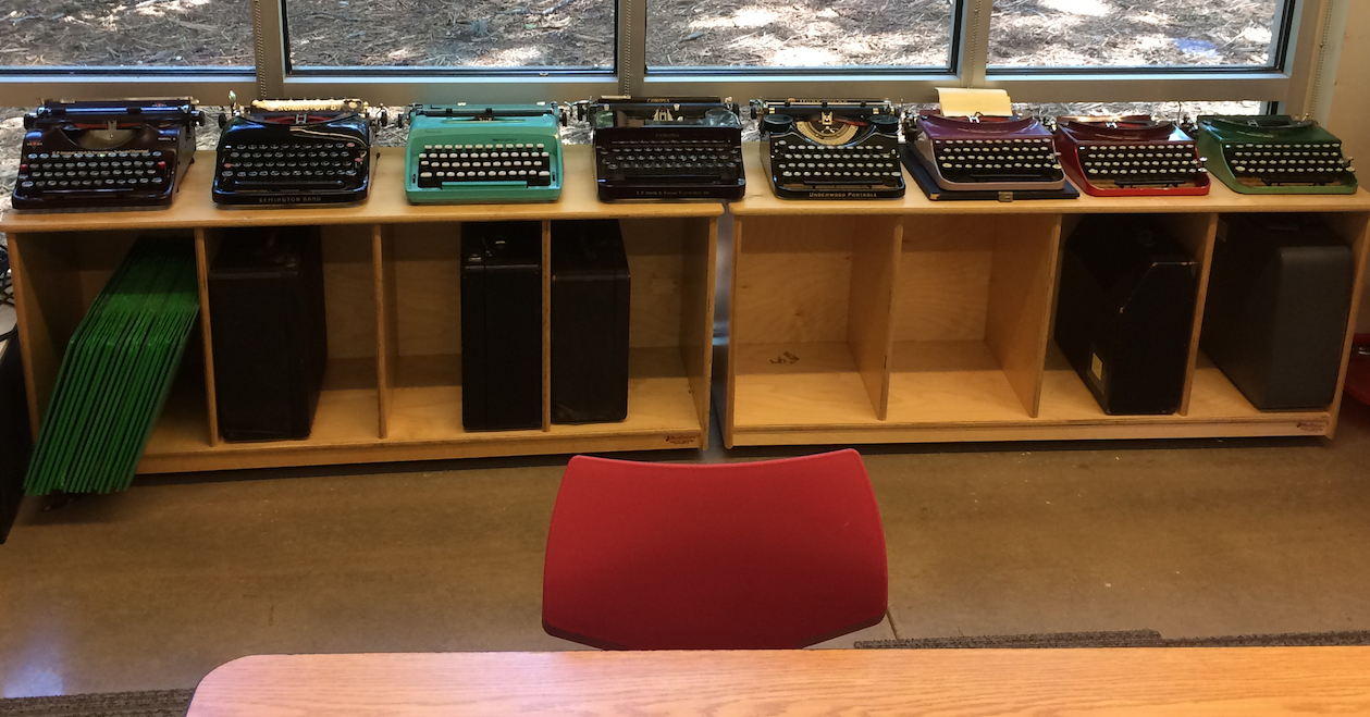 Typewriters - day 1